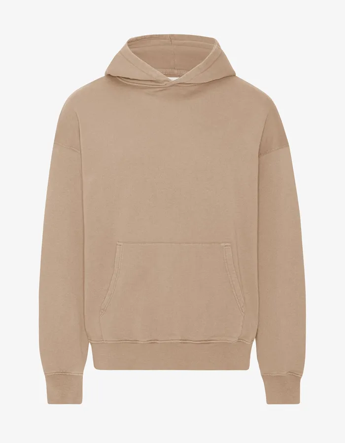 Hoodies Organic Oversized Hood 8211 Honey Beige Colorfulstandard Women