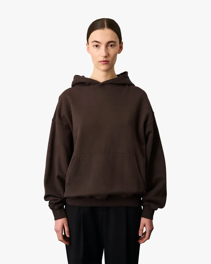 Hoodies Organic Oversized Hood 8211 Honey Beige Colorfulstandard Women
