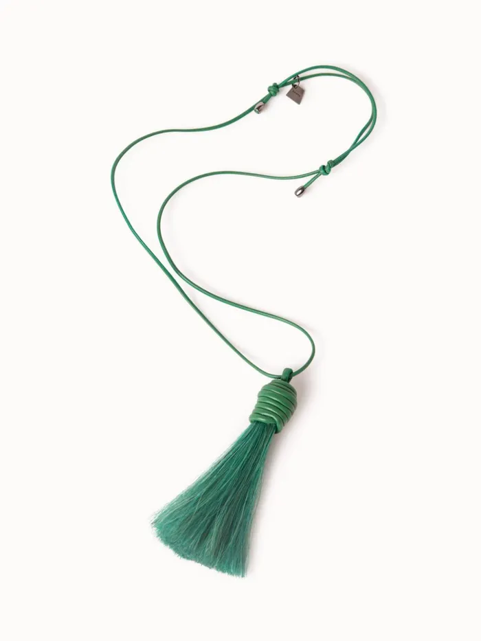 Horsehair Necklace Aloe Women Akris Necklaces