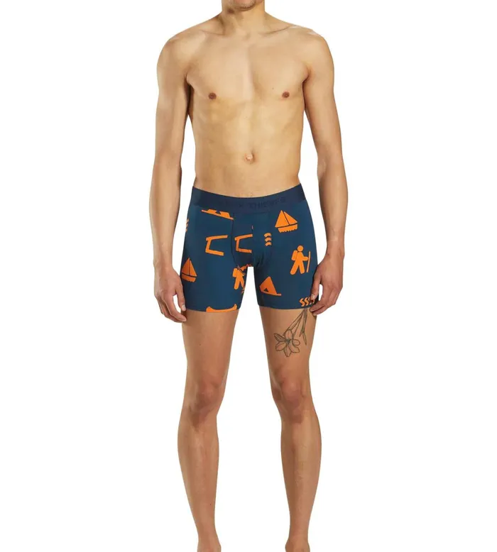 Hustle Boxer Briefs Navy Underwear 2 Pack Men Pair Of Thieves Boxer Briefs