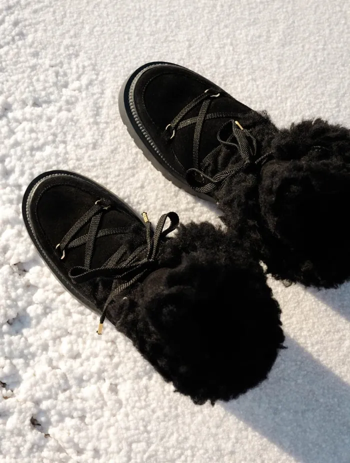 Iga Black Women Bobbies Ankle Boots