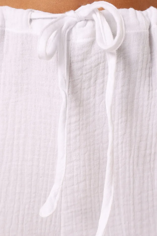 Irene Pant 8211 White White Pants petalandpup Women