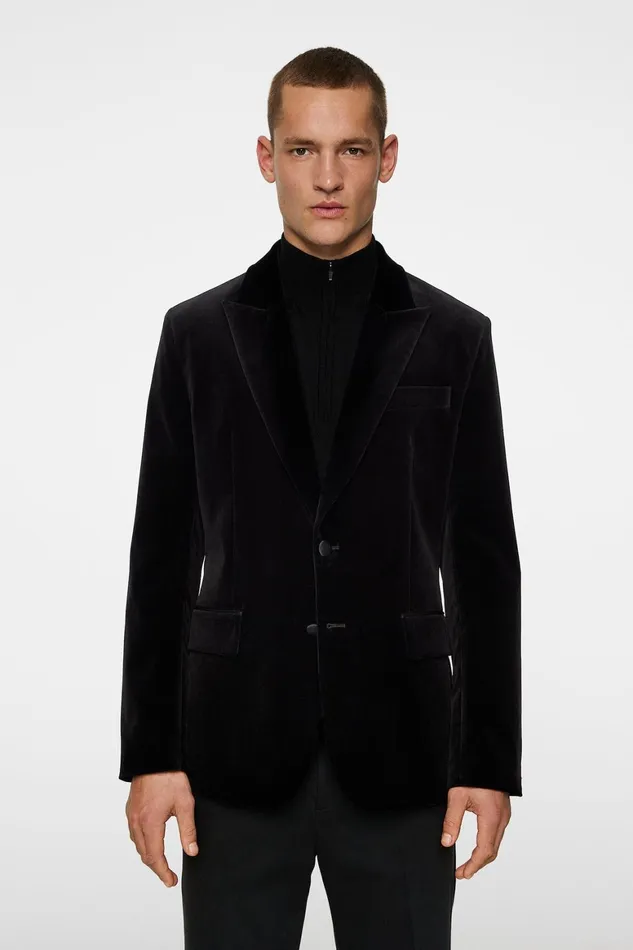 JLindeberg Lenny S Velvet Blazer Men Blazers