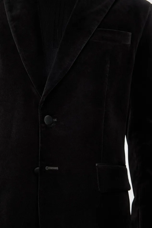 JLindeberg Lenny S Velvet Blazer Men Blazers