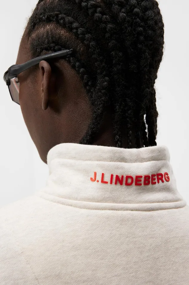 JLindeberg Lucia Zip Mock Neck Women Sweaters