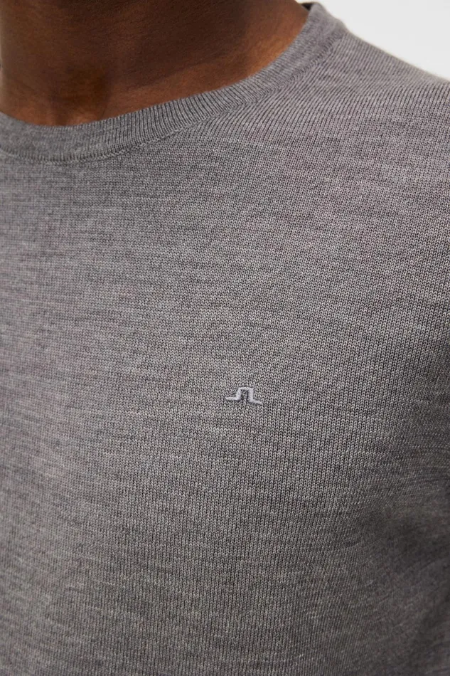 JLindeberg Lyle Merino Crew Neck Sweater Men Knitwear