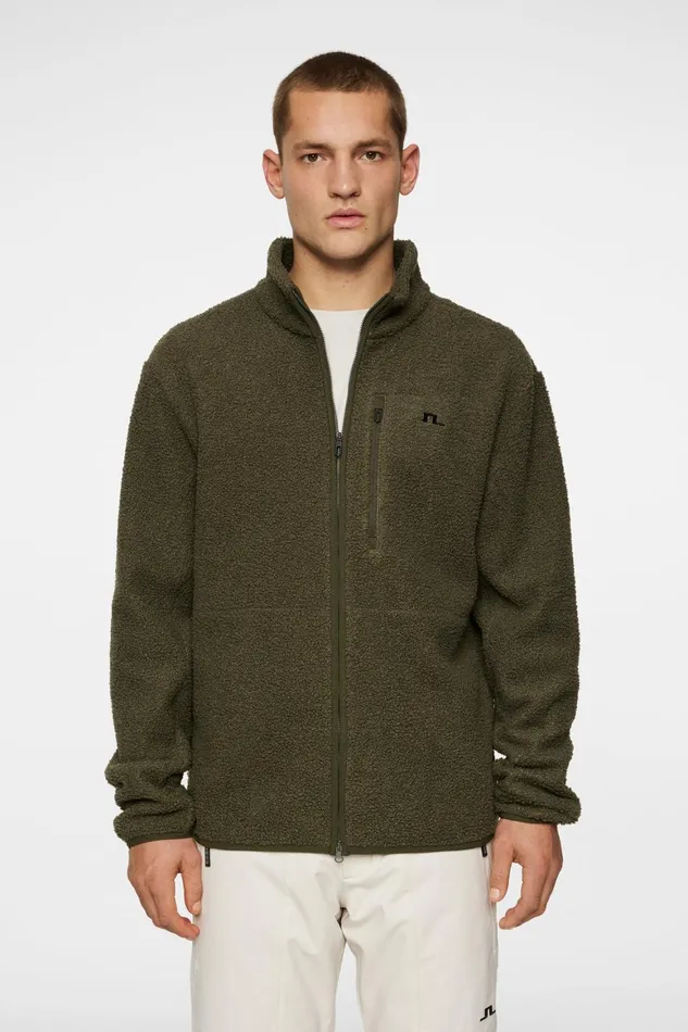 JLindeberg Peter Pile Jacket Men Base and Mid Layers