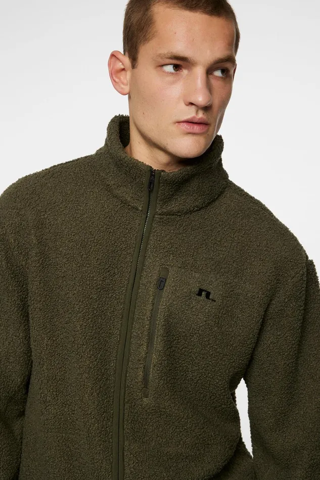 JLindeberg Peter Pile Jacket Men Base and Mid Layers