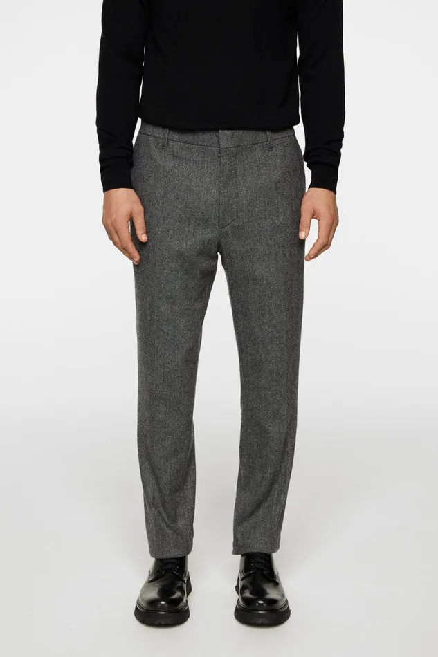 JLindeberg Soren Twill Cash Flannel Pants Men Trousers