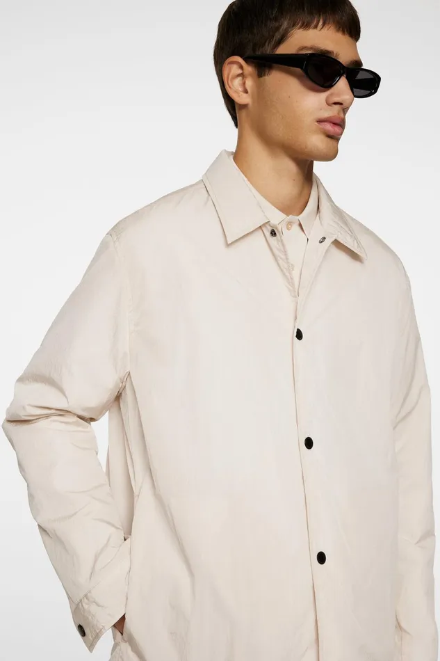 JLindeberg Tibor Tech Overshirt Men Overshirts