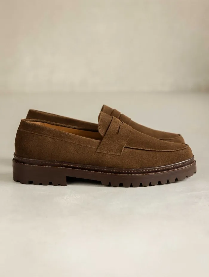 Jay Khaki Brown Men Bobbies Loafers Jay Khaki Brown Men Bobbies Loafers