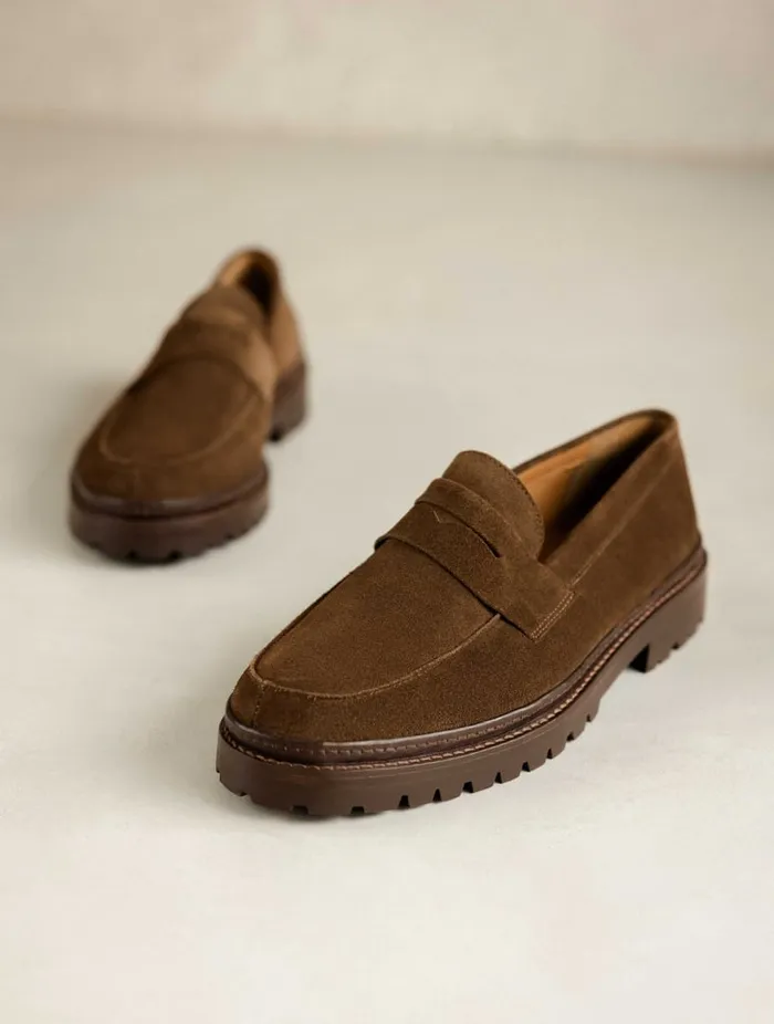 Jay Khaki Brown Men Bobbies Loafers Jay Khaki Brown Men Bobbies Loafers