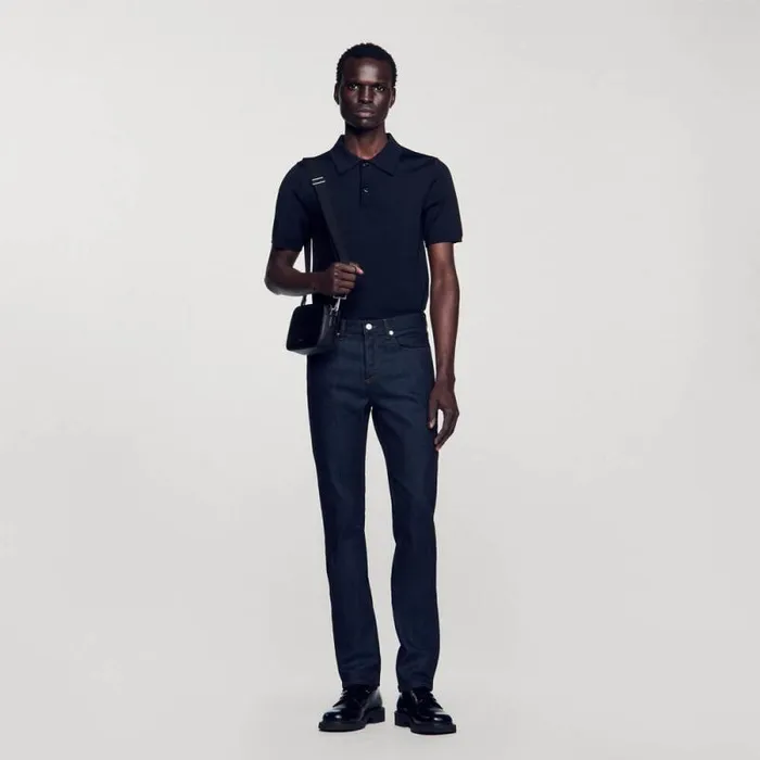 Jeans Men SANDRO Raw Jeans 8211 Narrow Cut Rawdenim