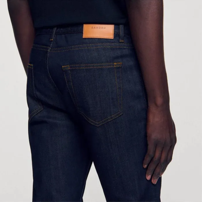 Jeans Men SANDRO Raw Jeans 8211 Narrow Cut Rawdenim