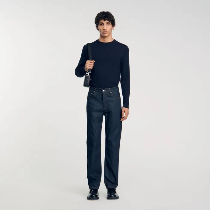 Jeans Men SANDRO Regular Jeans Rawdenim
