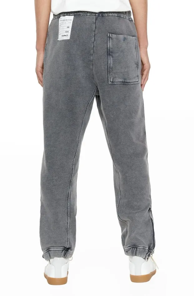 Joggers Men Jaded London NTRLS Chrome Grey Cuffed Joggers