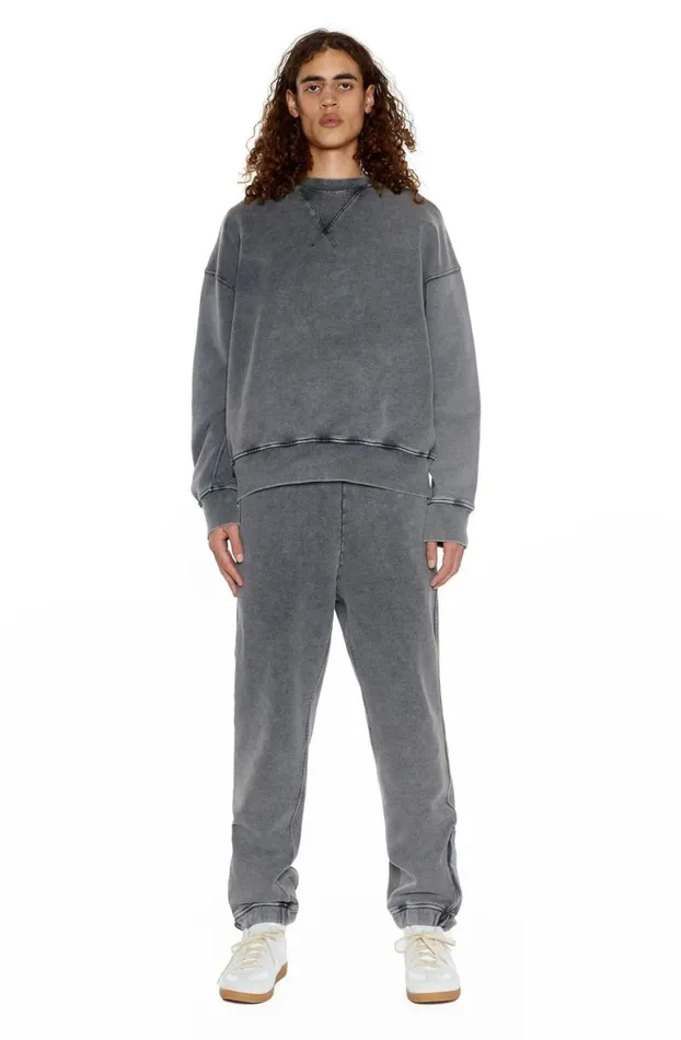 Joggers Men Jaded London NTRLS Chrome Grey Cuffed Joggers