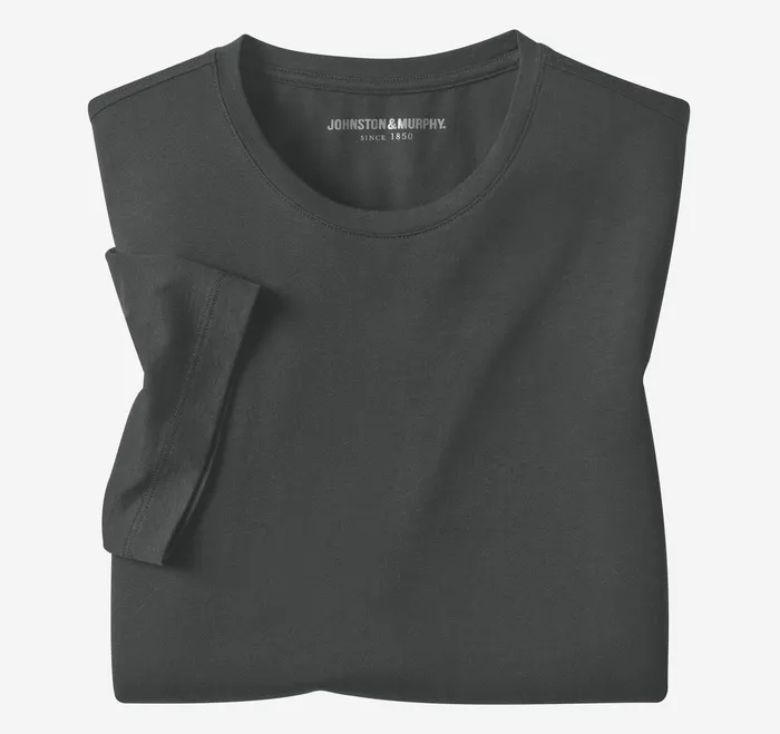 Johnston and Murphy Loungewear Men Essential Tee Black