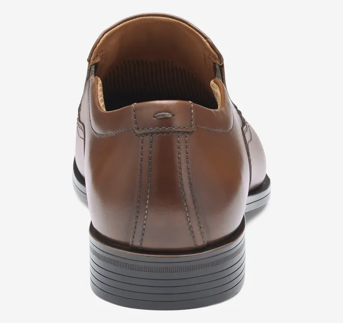 Johnston and Murphy Reeve RunOff Venetian Loafer Brown Full Grain Men SlipOns and Loafers