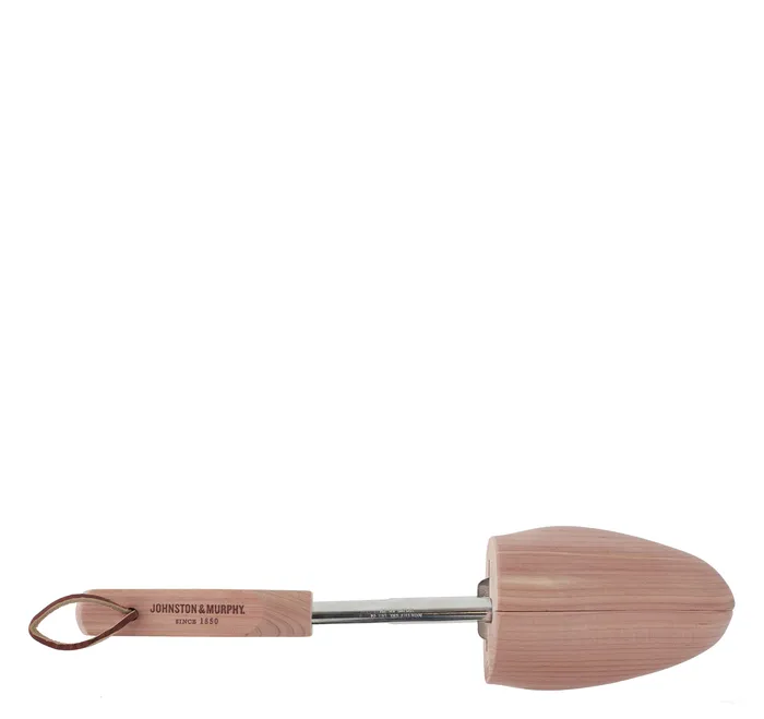 Johnston and Murphy Shoe Care and Accessories Men JandM Cedar Travel Shoe Trees Pull Tab