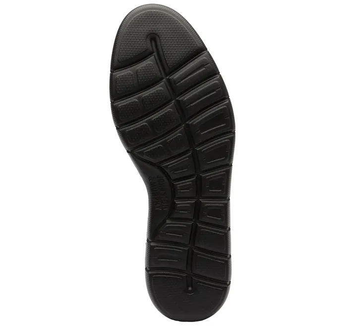 Johnston and Murphy Shoes Men Holden Plain Toe Black Full GrainBlack Sole