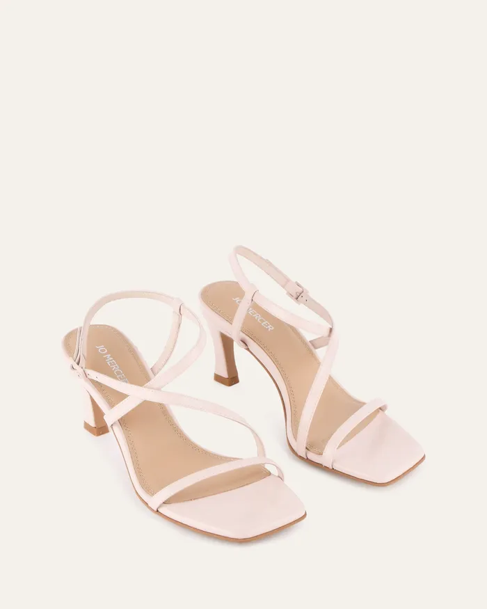 jomercer HIGH SANDALS Women Jockey high heel sandals soft pink leather jomercer HIGH SANDALS Women Jockey high heel sandals soft pink leather