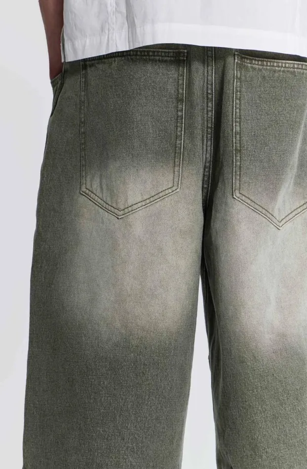 Jorts and Shorts Men Jaded London Khaki Colossus Jorts