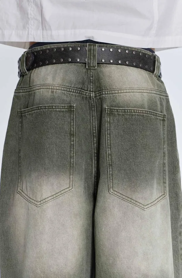 Jorts and Shorts Men Jaded London Khaki Colossus Jorts