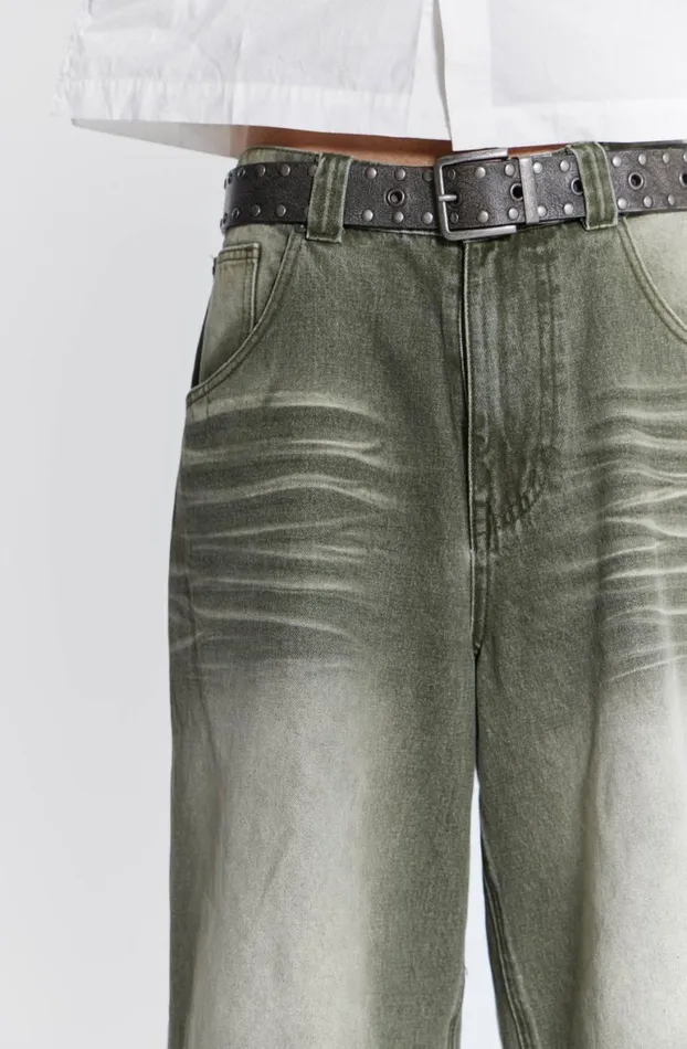 Jorts and Shorts Men Jaded London Khaki Colossus Jorts