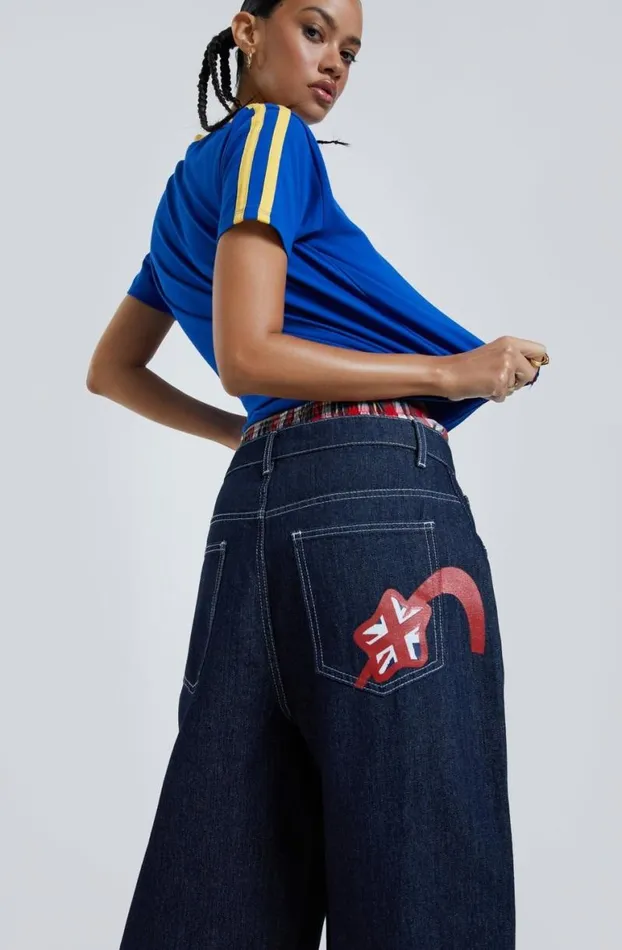 Jorts Women Jaded London Jumbo Denim Jorts