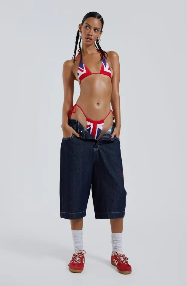 Jorts Women Jaded London Jumbo Denim Jorts