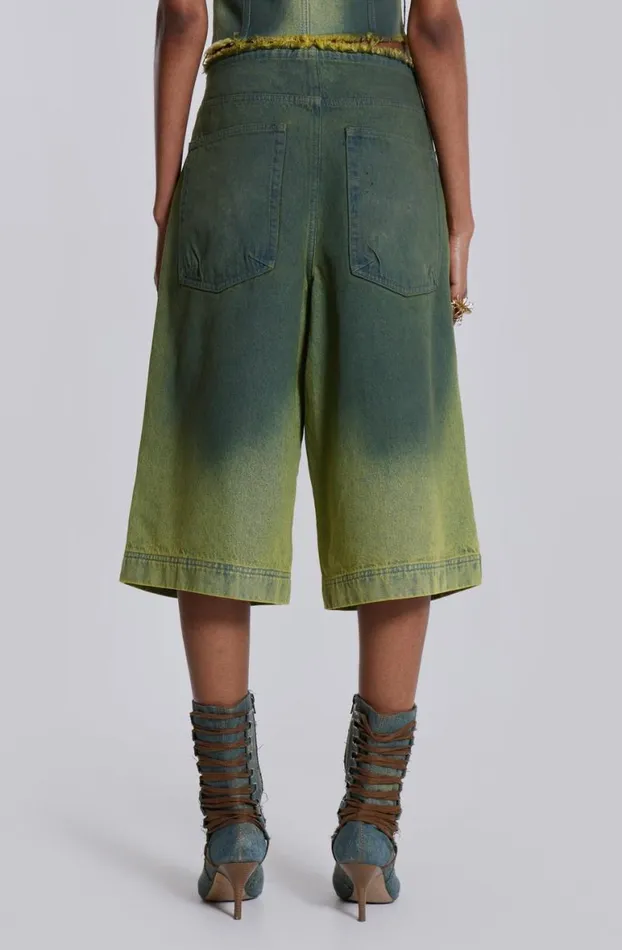 Jorts Women Jaded London Toxic Denim Jorts
