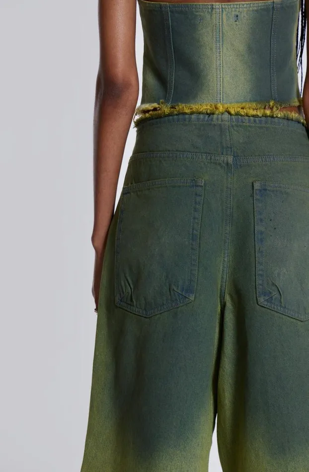 Jorts Women Jaded London Toxic Denim Jorts