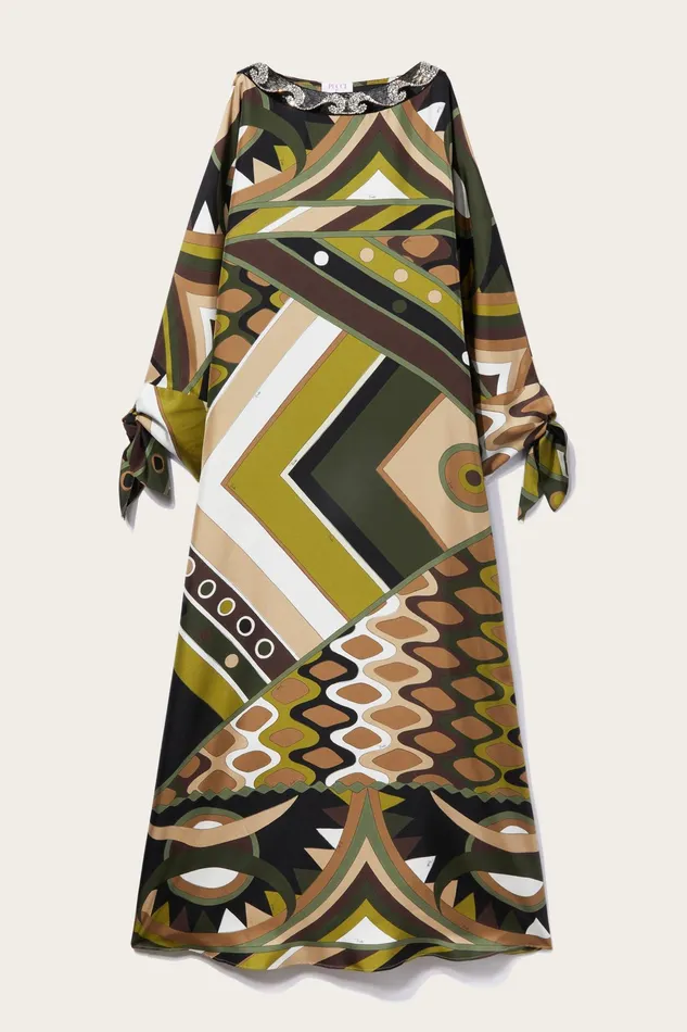 Kaftans Women PUCCI Beaded VivaraPrint Kaftan