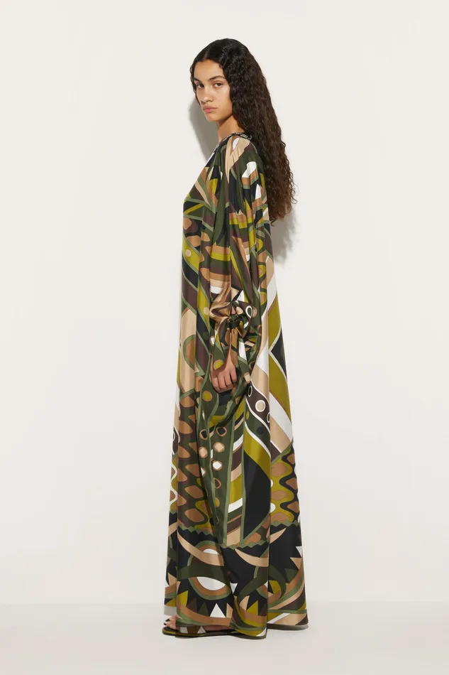 Kaftans Women PUCCI Beaded VivaraPrint Kaftan