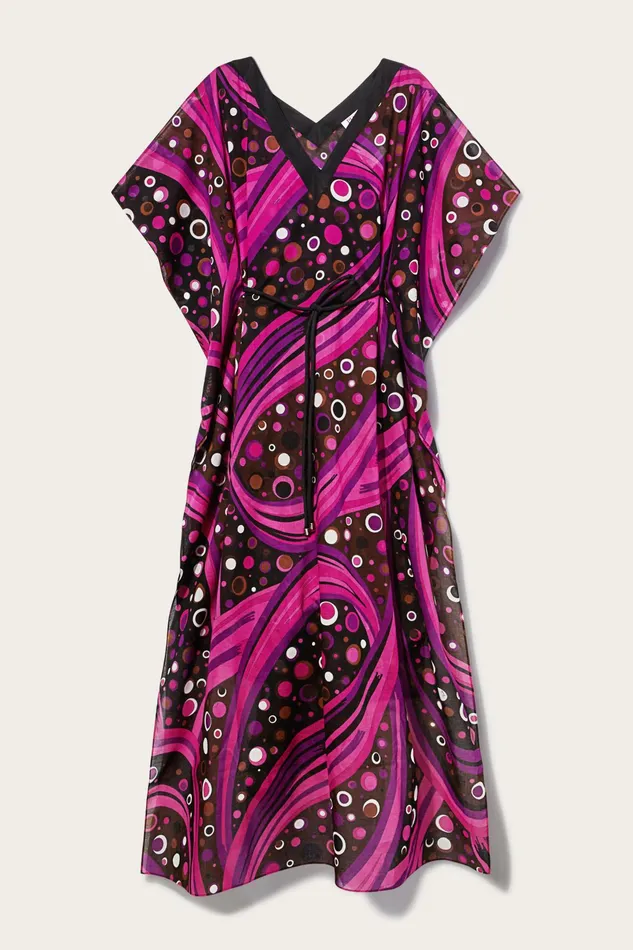 Kaftans Women PUCCI FontanePrint Belted Cotton Kaftan