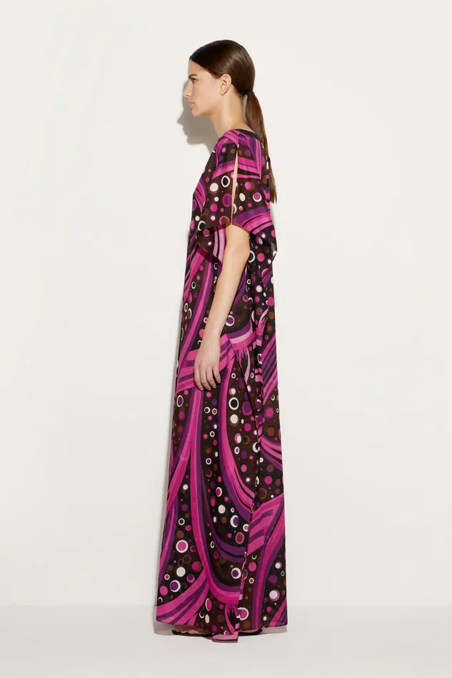 Kaftans Women PUCCI FontanePrint Belted Cotton Kaftan