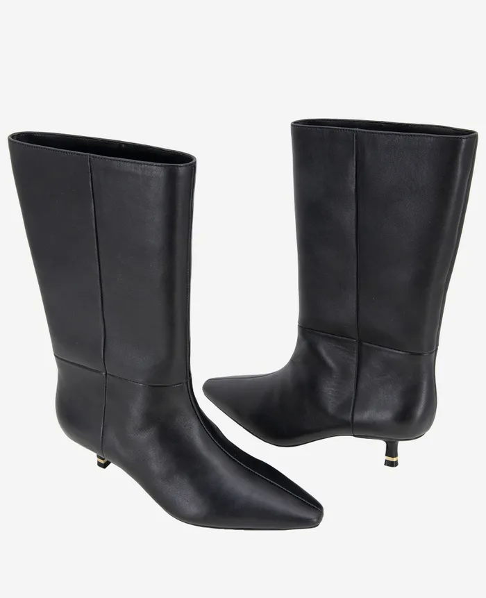 Kenneth Cole Boots and Booties Women Meryl Leather Bootie Black Kenneth Cole Boots and Booties Women Meryl Leather Bootie Black