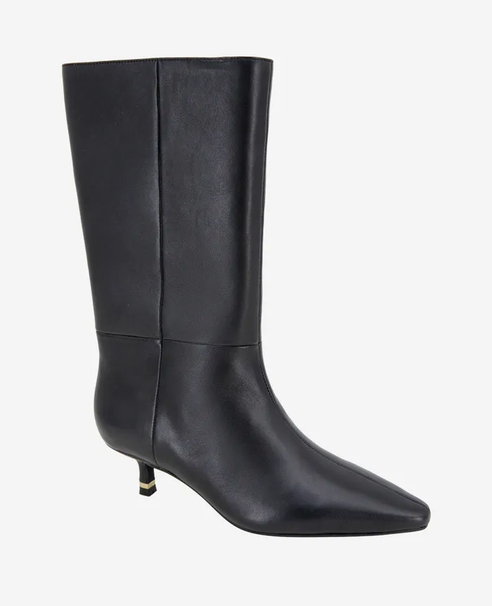 Kenneth Cole Boots and Booties Women Meryl Leather Bootie Black Kenneth Cole Boots and Booties Women Meryl Leather Bootie Black