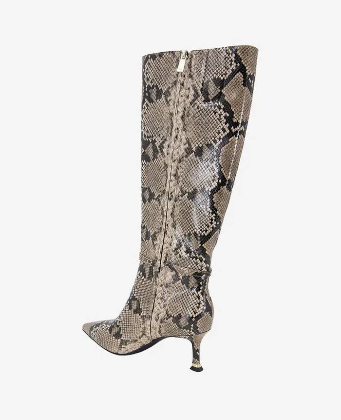 Kenneth Cole Boots and Booties Women Utah Leather Boot Grey
