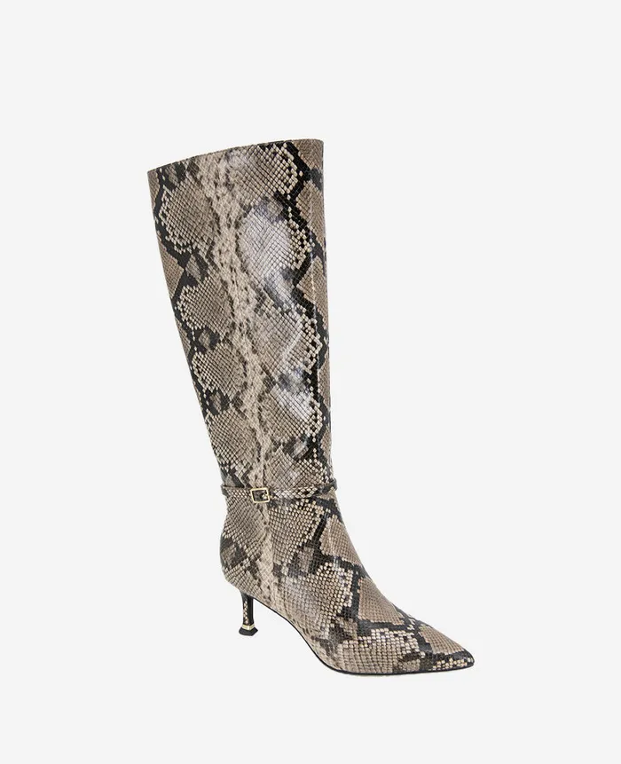 Kenneth Cole Boots and Booties Women Utah Leather Boot Grey