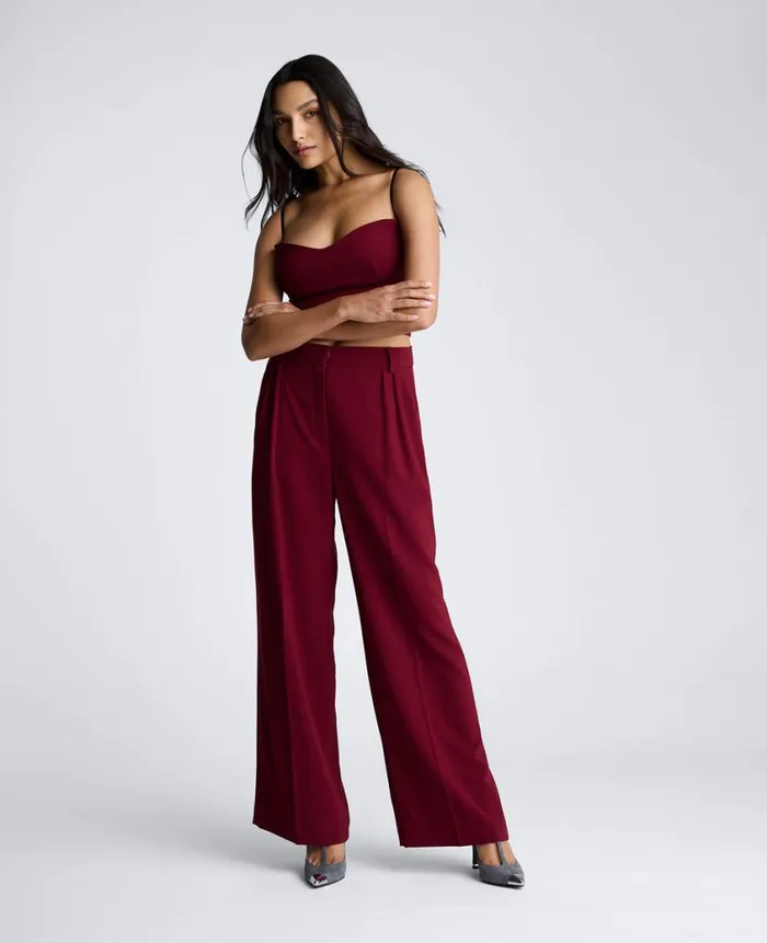 Kenneth Cole Matching Sets Women Bustier Cami Red