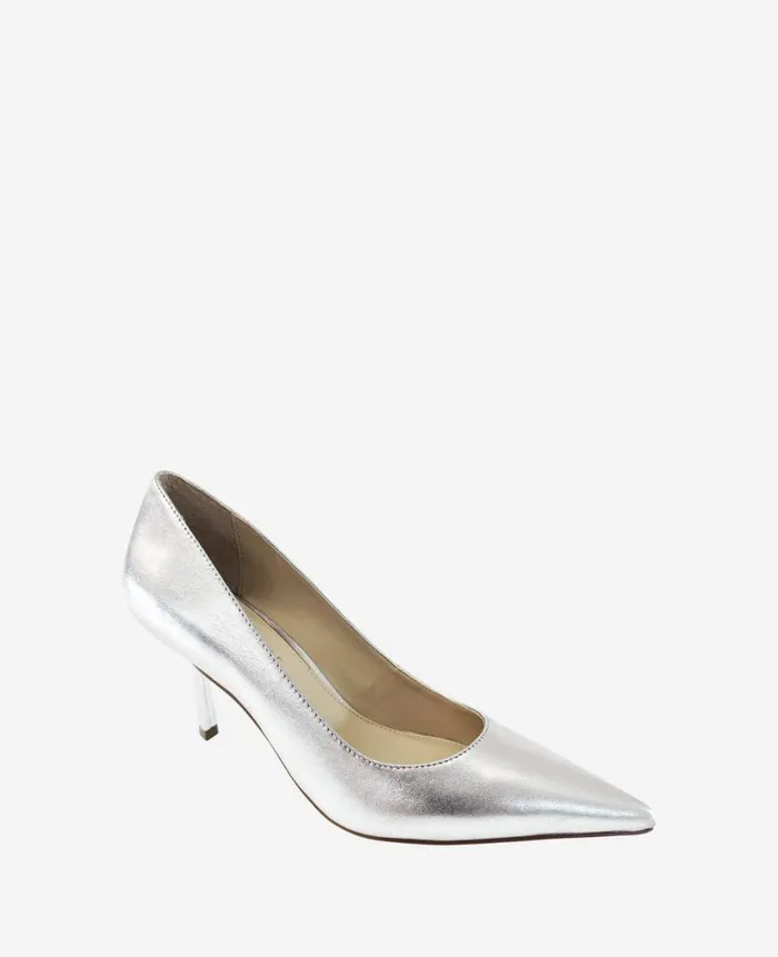 Kenneth Cole Pumps and Heels Women Beatrix Leather Heel Grey Kenneth Cole Pumps and Heels Women Beatrix Leather Heel Grey