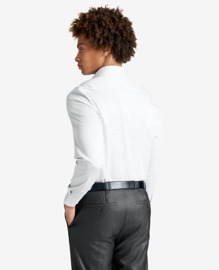 Kenneth Cole Shirts Men Slim Fit Kenneth Cole Sustinable Stretch Collar Solid Dress Shirt Blue Kenneth Cole Shirts Men Slim Fit Kenneth Cole Sustinable Stretch Collar Solid Dress Shirt Blue