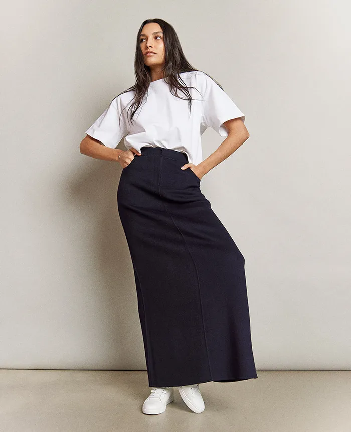 Kenneth Cole Tops Women Cotton Cropped Tee White