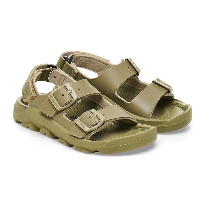 Kids Birkenstock BackAnkleStrap Mogami Icy Faded Khaki