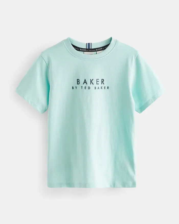 Kids IVAAN 8211 Three Pack Of Branded TShirts Pink Ted Baker Tops