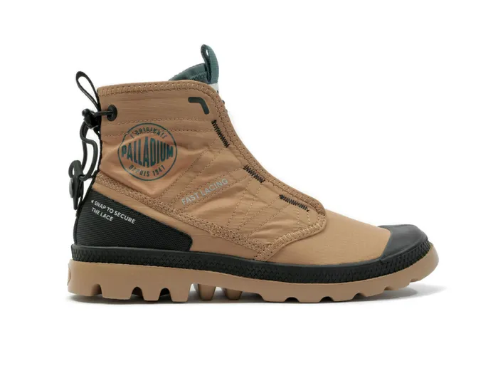 Kids PAMPA TRAVEL LITE RS Woodlin PALLADIUM Boots