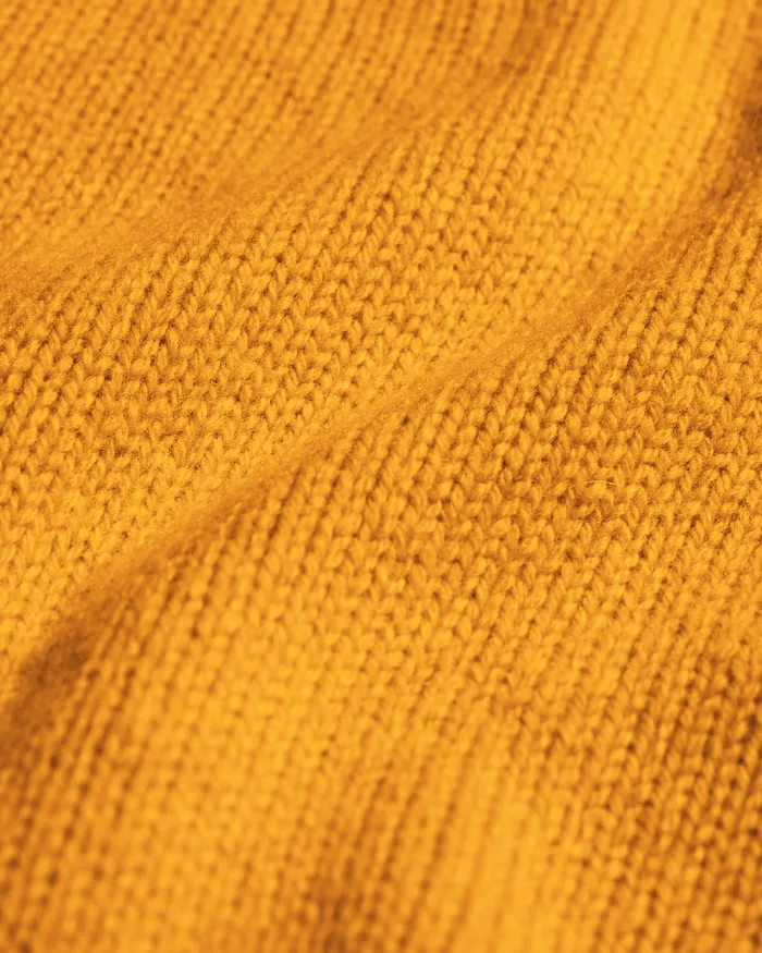 Knit Sweaters Colorfulstandard Men Oversized Merino Wool Crew 8211 Burned Yellow