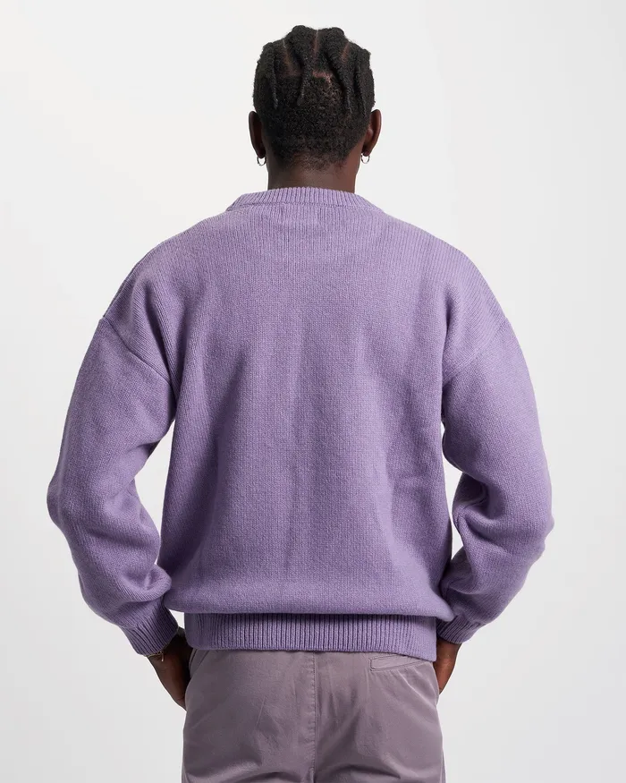 Knit Sweaters Colorfulstandard Men Oversized Merino Wool Crew 8211 Burned Yellow